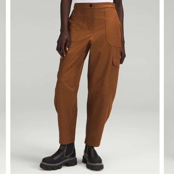 lululemon athletica Pants - Lululemon Light Utilitech Cargo Pocket High-Rise Pant Roasted Brown